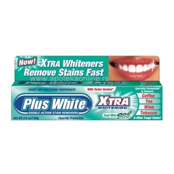 PLUS WHITE XTRA WHITENING COOL MINT GEL PLUS WHITE XTRA WHITENING COOL MINT GEL